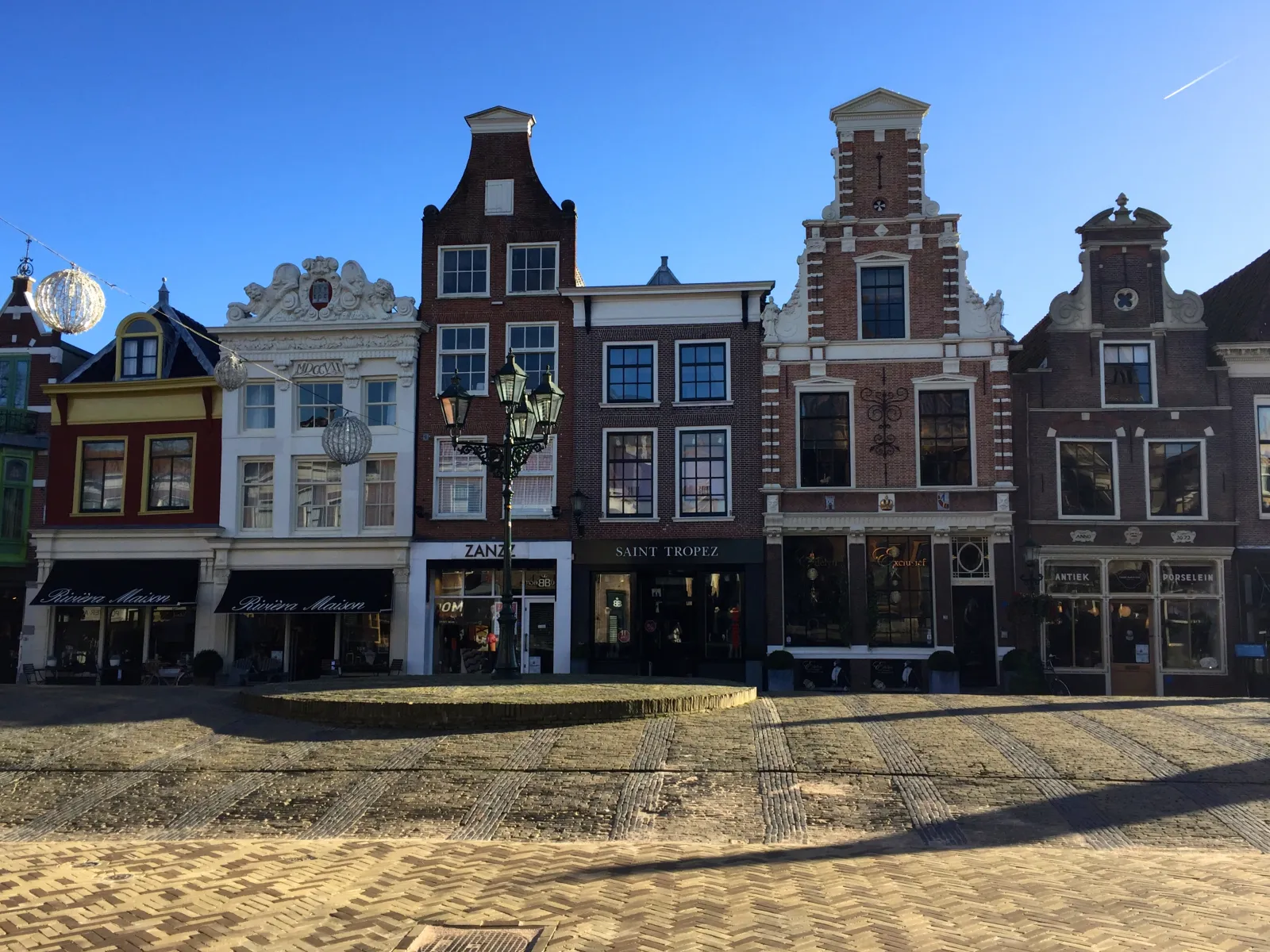 Historische gevels in Noord-Holland